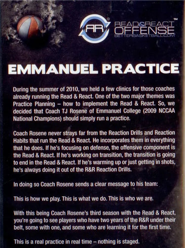 (Rental)-Read & React Emmanuel College Practice Rick Torbett